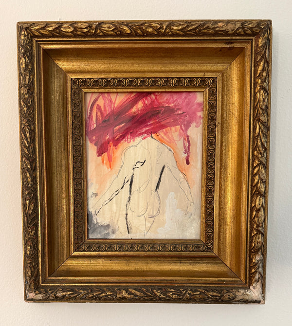 Sean Hemeon, Eruption (self-portrait), 2025