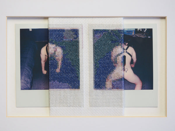 Michael Espinoza, Dante Polaroid Diptych II, 2022