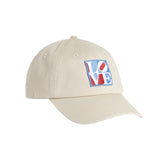 Robert Indiana Love Patch Dad Cap - Stone