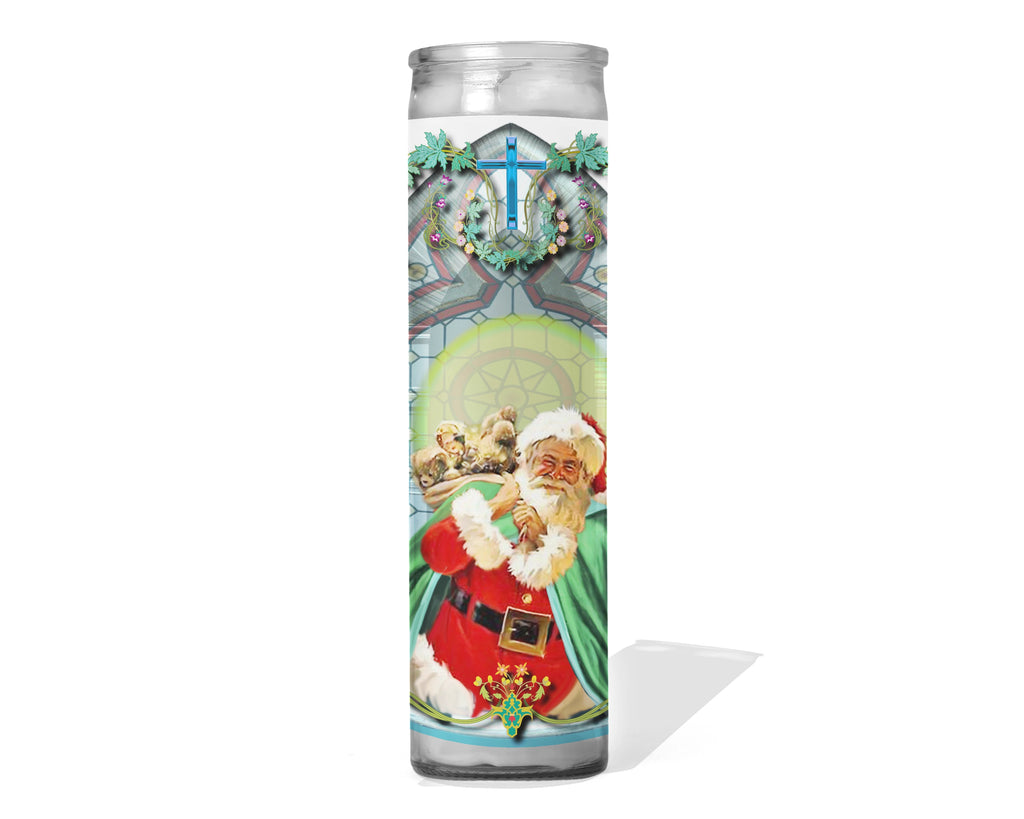 Santa Claus Celebrity Prayer Candle