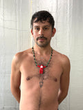 Walter Van Beirendonck Daisy Necklace Black