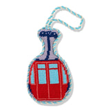 Ski Lift Needlepoint Ornament