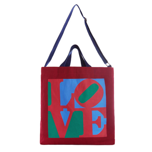 Robert Indiana Love Crossbody Tote Bag