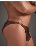 TEAMM8 Flex Brief - Faux Leather Saddle