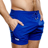 THK Blue Swim Gym Short