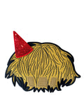 Walter Van Beirendonck Detachable Brown Hair Patch