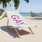 Gay Beach Towel by CULTUREEDIT