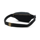 GYMNASIUM BODY BELT BAG BLACK / BROWN
