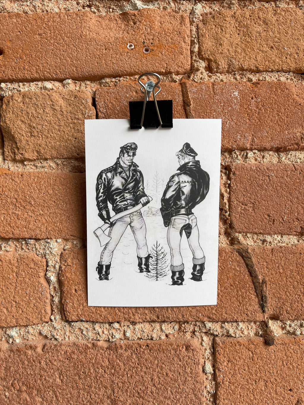 Tiny Tree - Tom of Finland Postcard