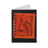 90S VINTAGE GAY PORN TRANSPARENCY Spiral Notebook - Ruled Line
