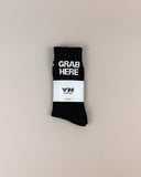 Grab Here Socks by YES HOMO - White