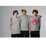 Tom Wesselmann Mouth Icon Patch T-Shirt - Gray