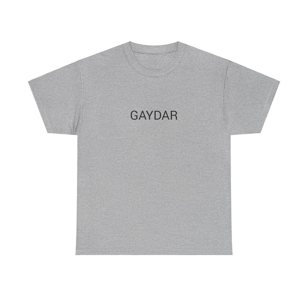 GAYDAR TEE BY CULTUREEDIT AVAILABLE IN 13 COLORS