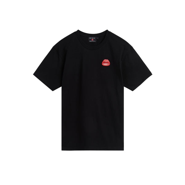 Tom Wesselmann Mouth Icon Patch T-Shirt - Black