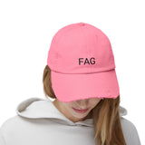 FAG Distressed Cap in 6 colors