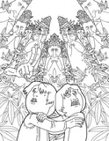 Lord of the Smoke Rings Stoner Parody Coloring Book