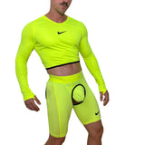 Nike Sport Neon Green Total Look BY SNEAKERMASK