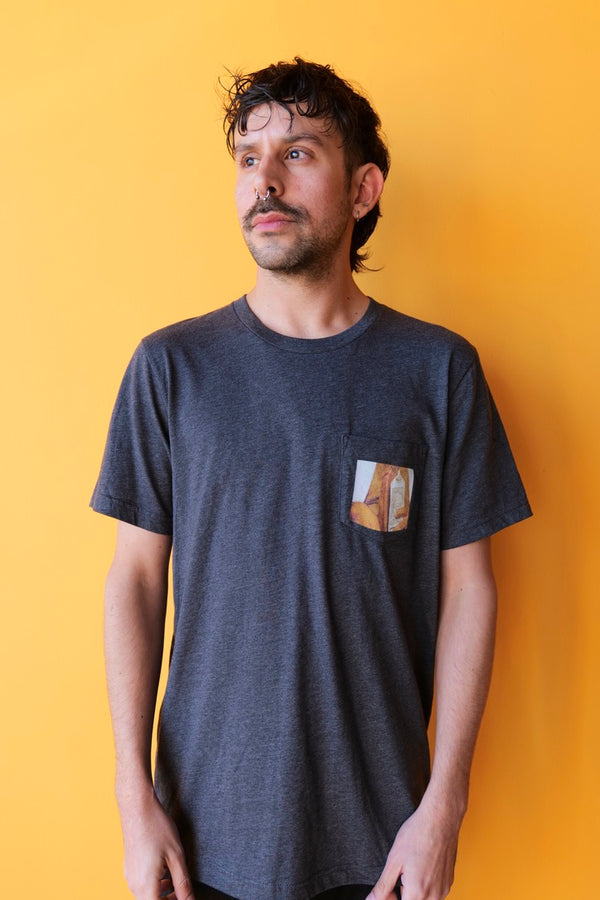 MILK ME: CHUCK X CULTUREEDIT POCKET T-SHIRT WHITE - SALE