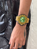 PEACE WATCH BRACELET by Walter Van Beirendonck