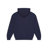 GYMNASIUM THE BODY WORK HOODED SWEATSHIRT NAVY BLUE