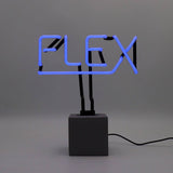 Neon 'flex' Sign