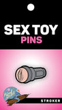 Stroker Enamel Pin