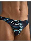 TEAMM8 Resort Bikini Swim Brief - Black Sand