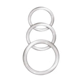 ENHANCER SILICONE COCK RINGS CLEAR