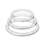 ENHANCER SILICONE COCK RINGS CLEAR