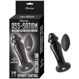 ASS-SATION REMOTE VIBRATING METAL ANAL LOVER-BLACK