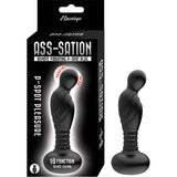 ASS-SATION REMOTE VIBRATING P-SPOT PLUG-BLACK