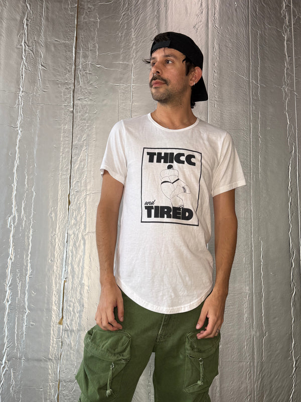 THICC AND TIRTED TEE BY PILLOW TOP