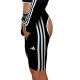 Adidas Tech Fit Black Short Chaps by SNEAKERMASK