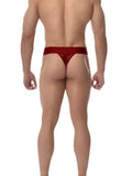 Menagerie Intimates Band Thong Red Rose