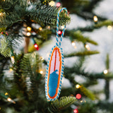 Surfboard Needlepoint Ornament