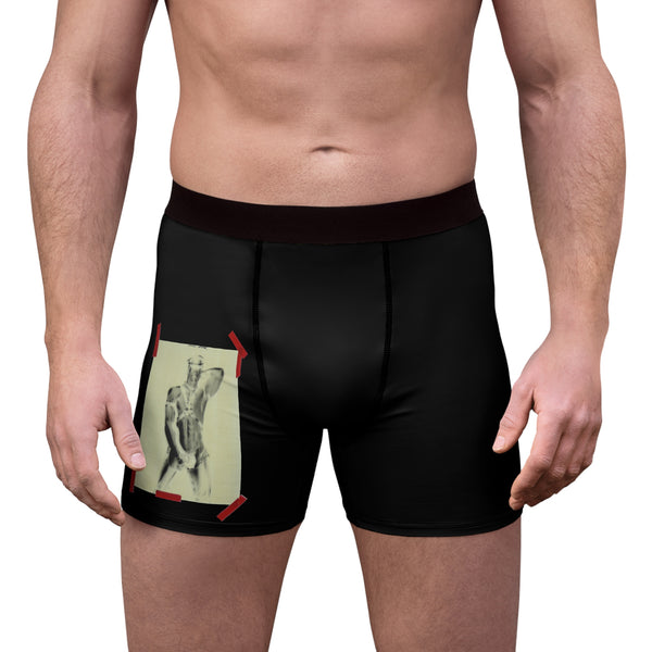 90S VINTAGE GAY PORN TRANSPARENCY Men's Boxer Briefs