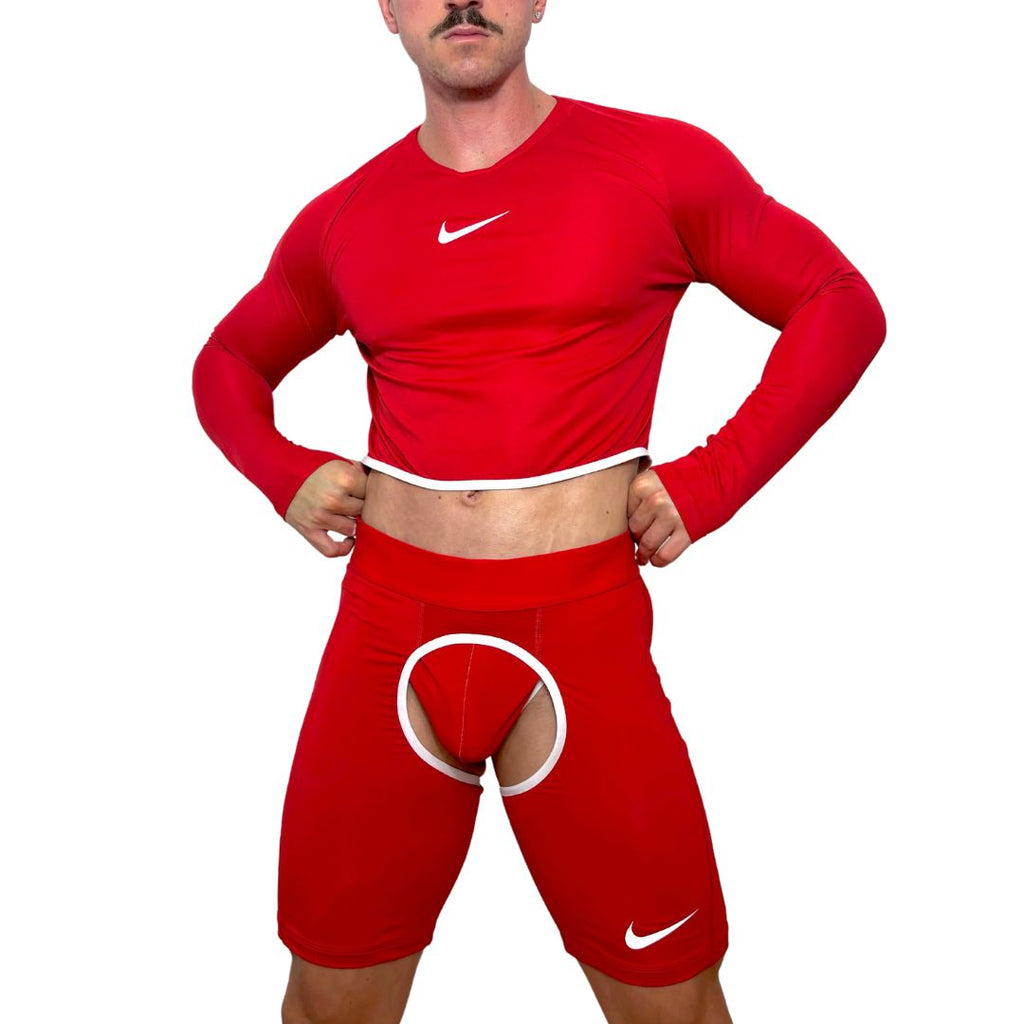 Nike Sport Red Total Look BY SNEAKERMASK