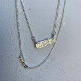Hunk Charm Necklace Sterling Silver by Gilty Boy