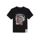 Jean-Michel Basquiat Skull T-Shirt, Black
