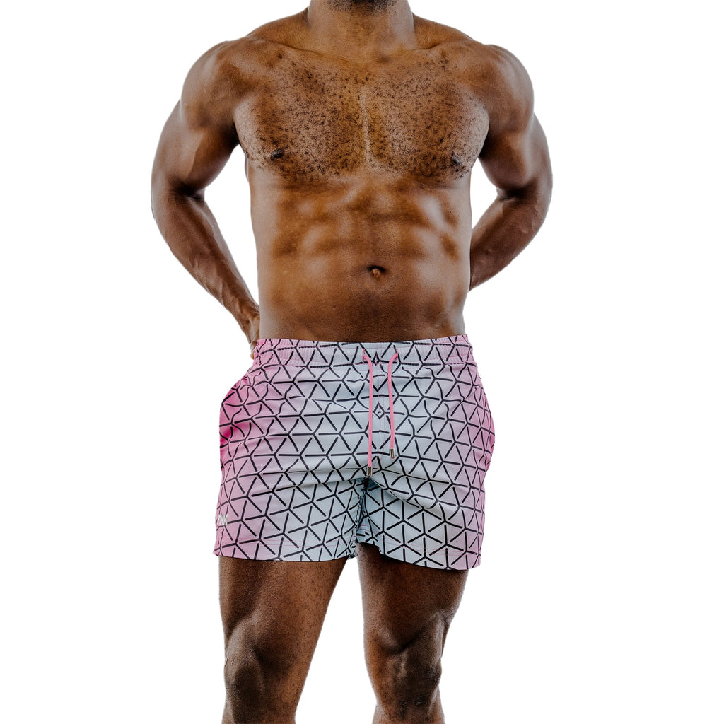 THK Kaleidoscope Swim Gym Short