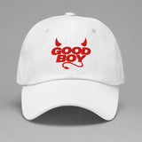 Good Boy Dad Hat by yes homo - White