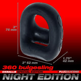 Oxballs 360 2-Way Cockring And Ballsling Night Edition