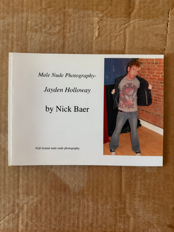 Male Nude Photography: Jayden Holloway BY NICK BAER