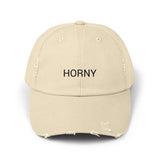HORNY Distressed Cap in 6 colors