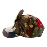 Camo Cap by Walter van Beirendonck - Military Green