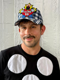 Clown Cap in Mazzarine Blue by Walter van Beirendonck