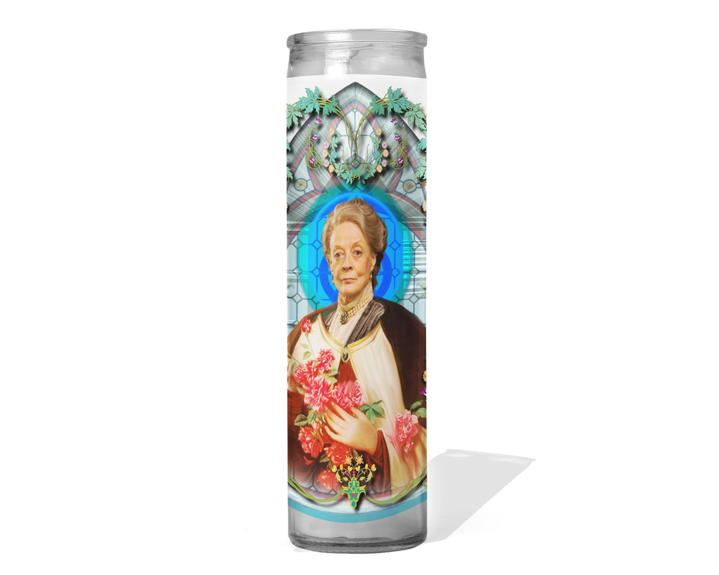 Saint Dame Maggie Smith Celebrity Prayer Candle
