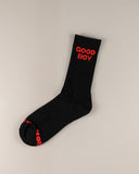 Good Boy Socks by YES HOMO -  Black & Red