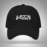 Let's F*Ck Dad Hat by YES HOMO - Black