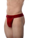 Menagerie Intimates Band Thong Red Rose